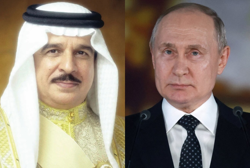 Regional developments discussed as King holds phone call with Putin